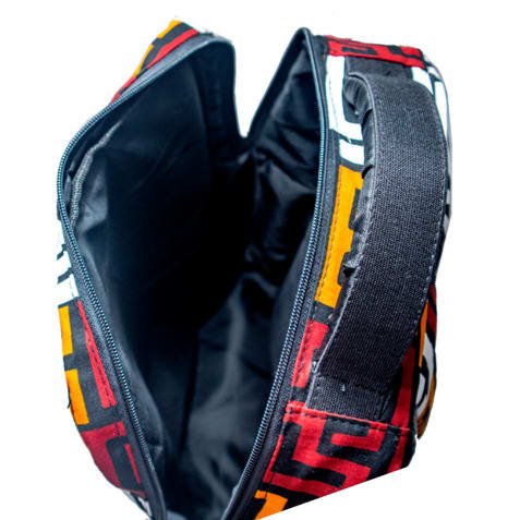 Ankara Print Backpack