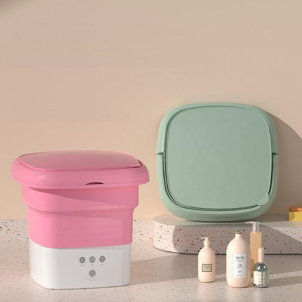 Mini Folding Washer Portable Antibacterial Travel Washer