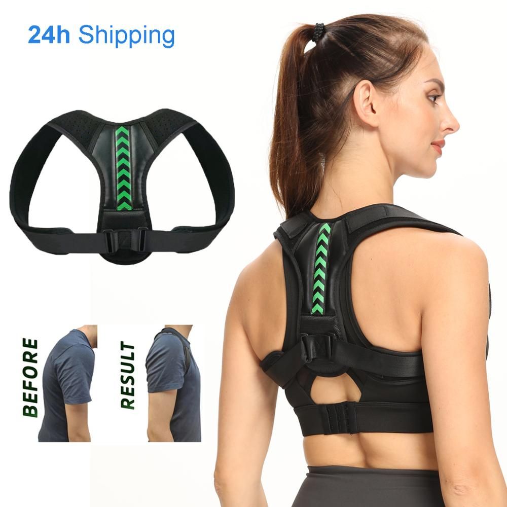 Adjustable Back Posture Corrector Belt Clavicle Spine Men Women Home Office Outdoor Upper Back Waist Shoulder Posture Correction(#Arrow)