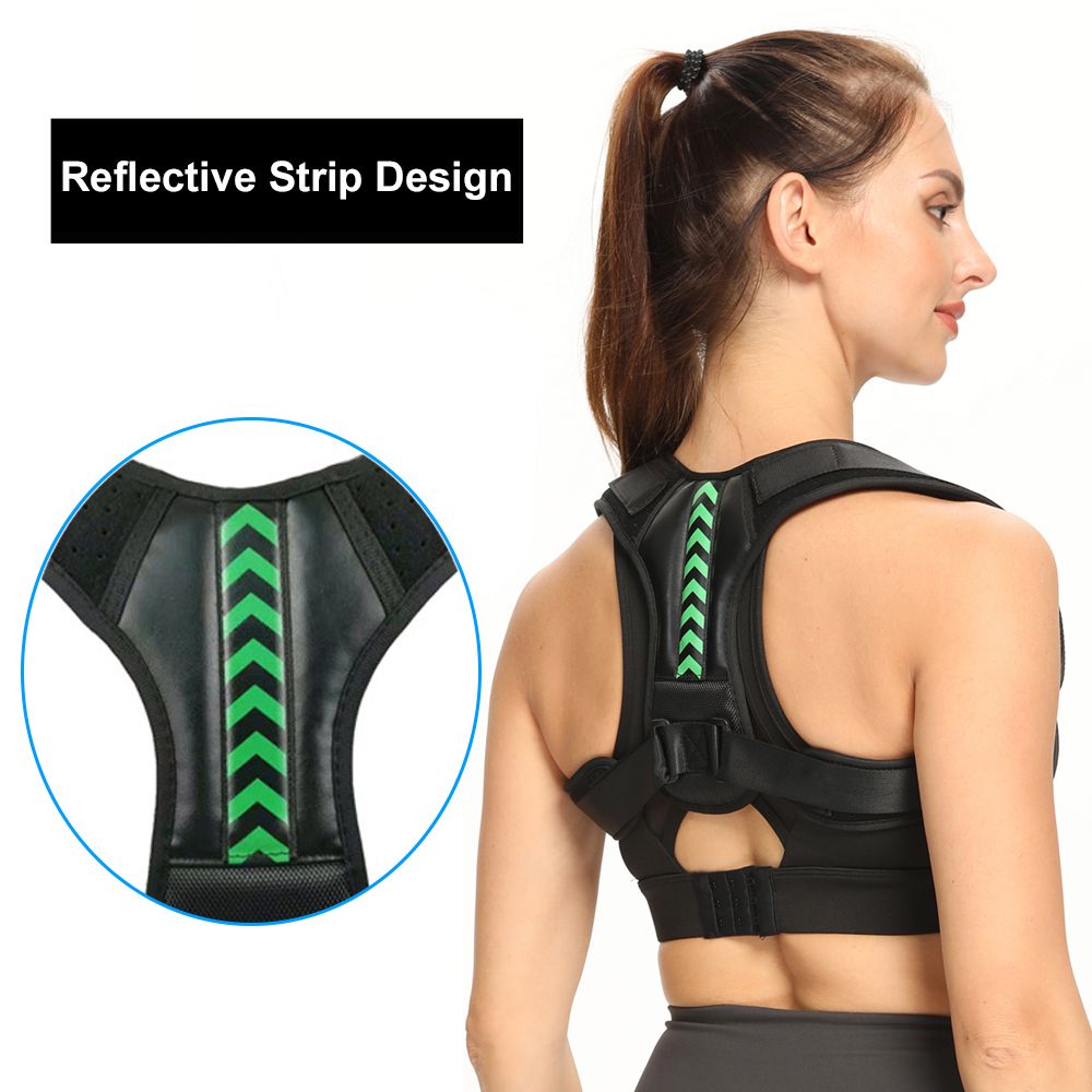 Adjustable Back Posture Corrector Belt Clavicle Spine Men Women Home Office Outdoor Upper Back Waist Shoulder Posture Correction(#Arrow)