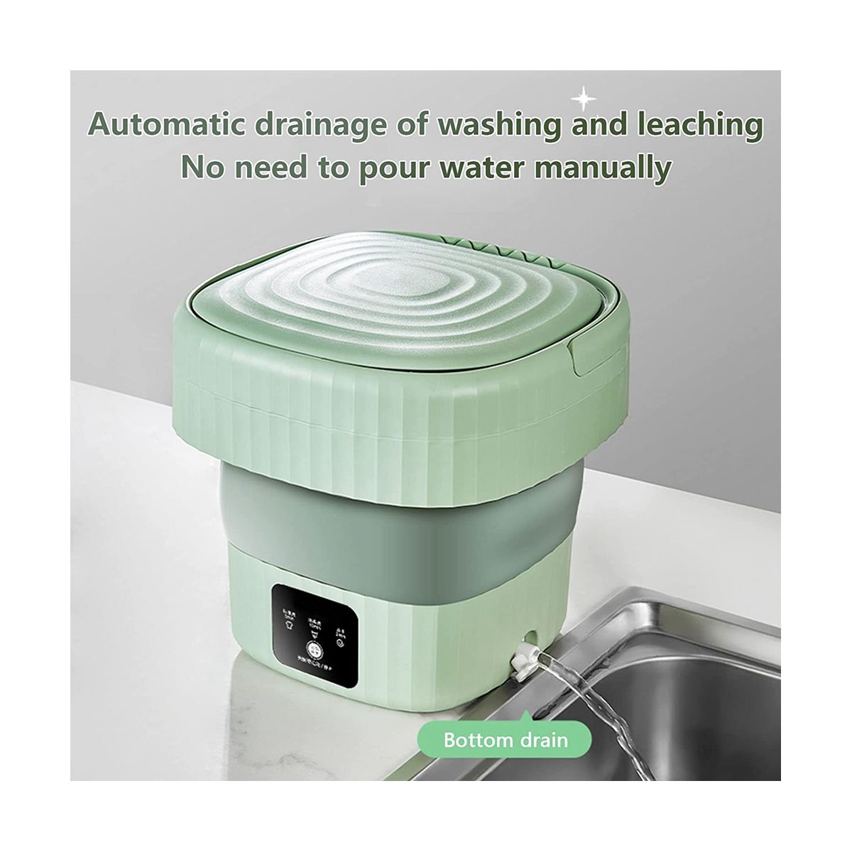Portable Washing Machine,Folding Mini Washing Machine