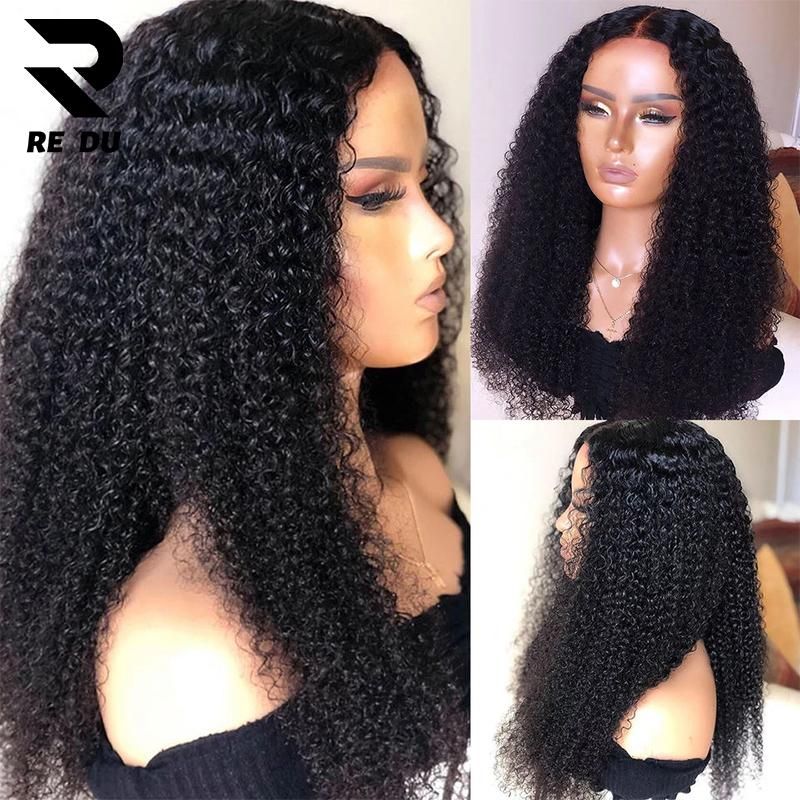Mink Cuticle Aligned Full Customize HD Frontal Wig - Afro Kinky Curly Wig for Black Women
