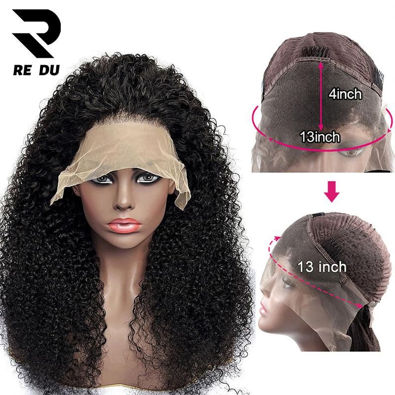 Mink Cuticle Aligned Full Customize HD Frontal Wig - Afro Kinky Curly Wig for Black Women