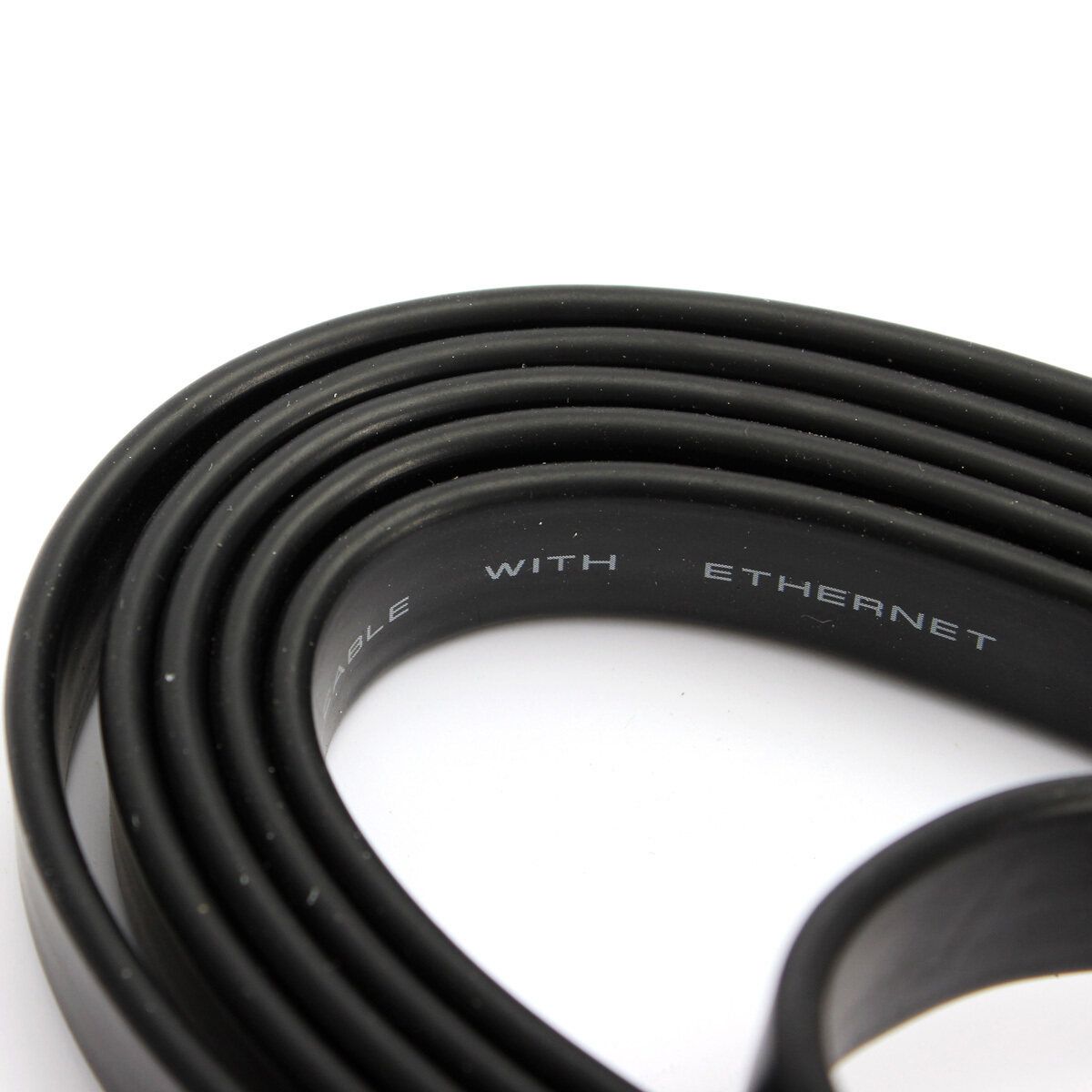 Wholesale High Quality Speed Black Gold 3D 1.4 Version HDMI Cable 1080P 2M For Sony For PS3 For XBOX360 DLC-HD20HF TV Computers