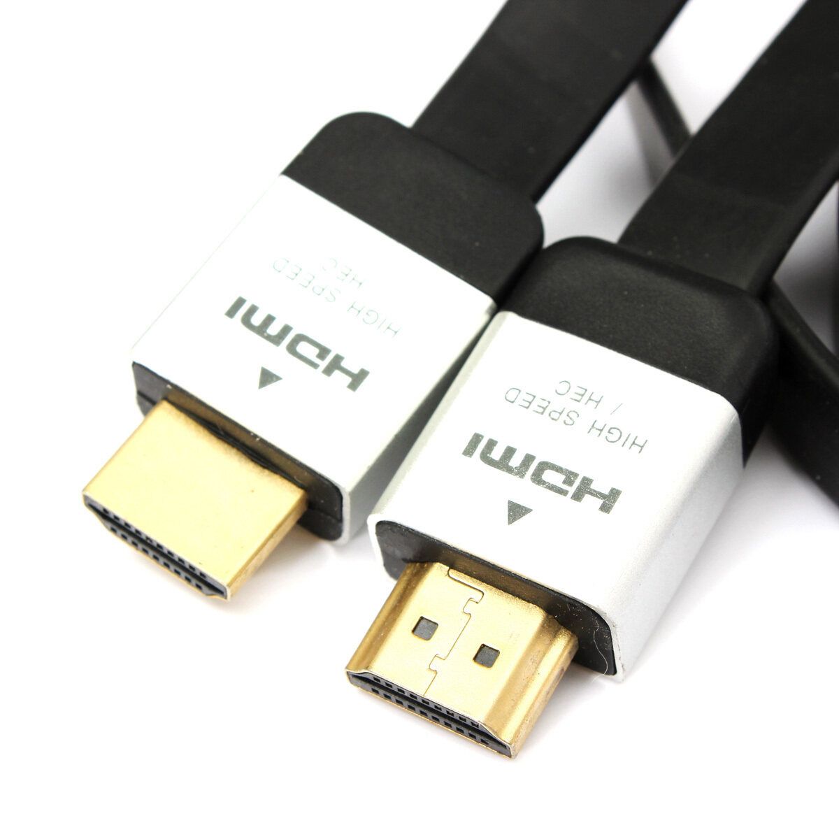 Wholesale High Quality Speed Black Gold 3D 1.4 Version HDMI Cable 1080P 2M For Sony For PS3 For XBOX360 DLC-HD20HF TV Computers