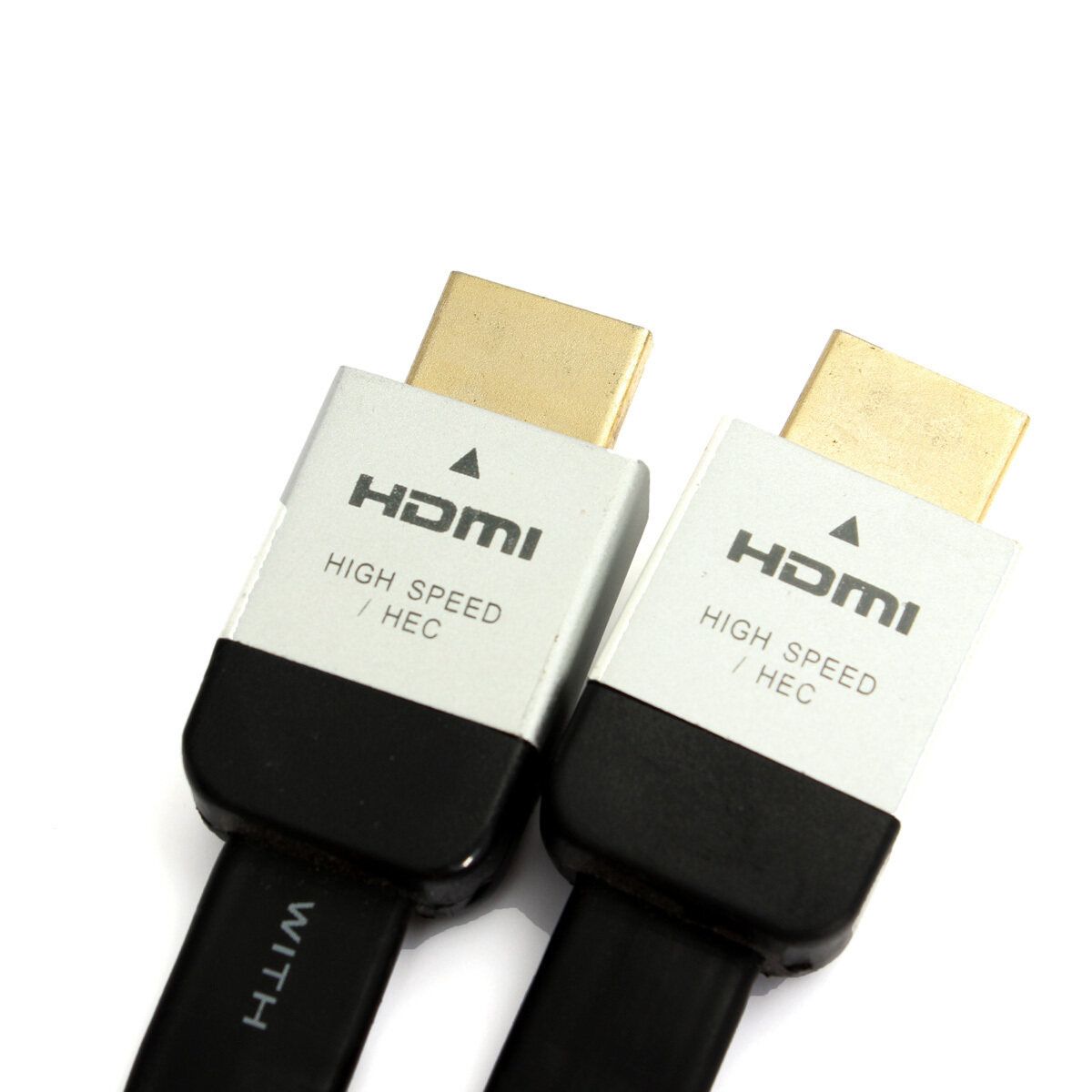 Wholesale High Quality Speed Black Gold 3D 1.4 Version HDMI Cable 1080P 2M For Sony For PS3 For XBOX360 DLC-HD20HF TV Computers