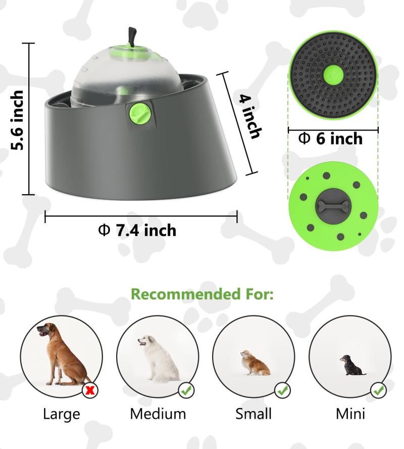 Pet Supplies Dog Licking Pad Slow Feeder Stress Relief Ball