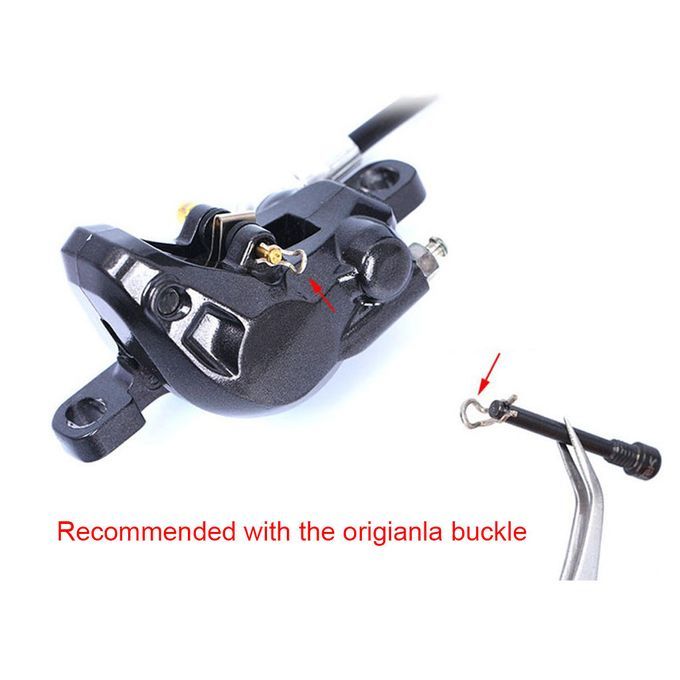 2x Ultralight Brake Pad Thread Bicycle Ti M4 Hydraulic Disc Black