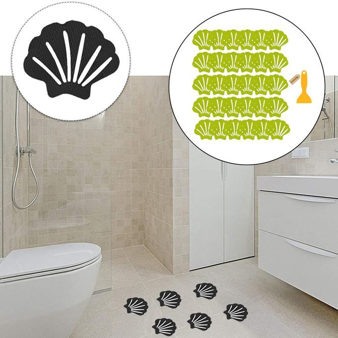 30Pcs Anti Slip Stickers With Scraper Strong Waterproof For Green