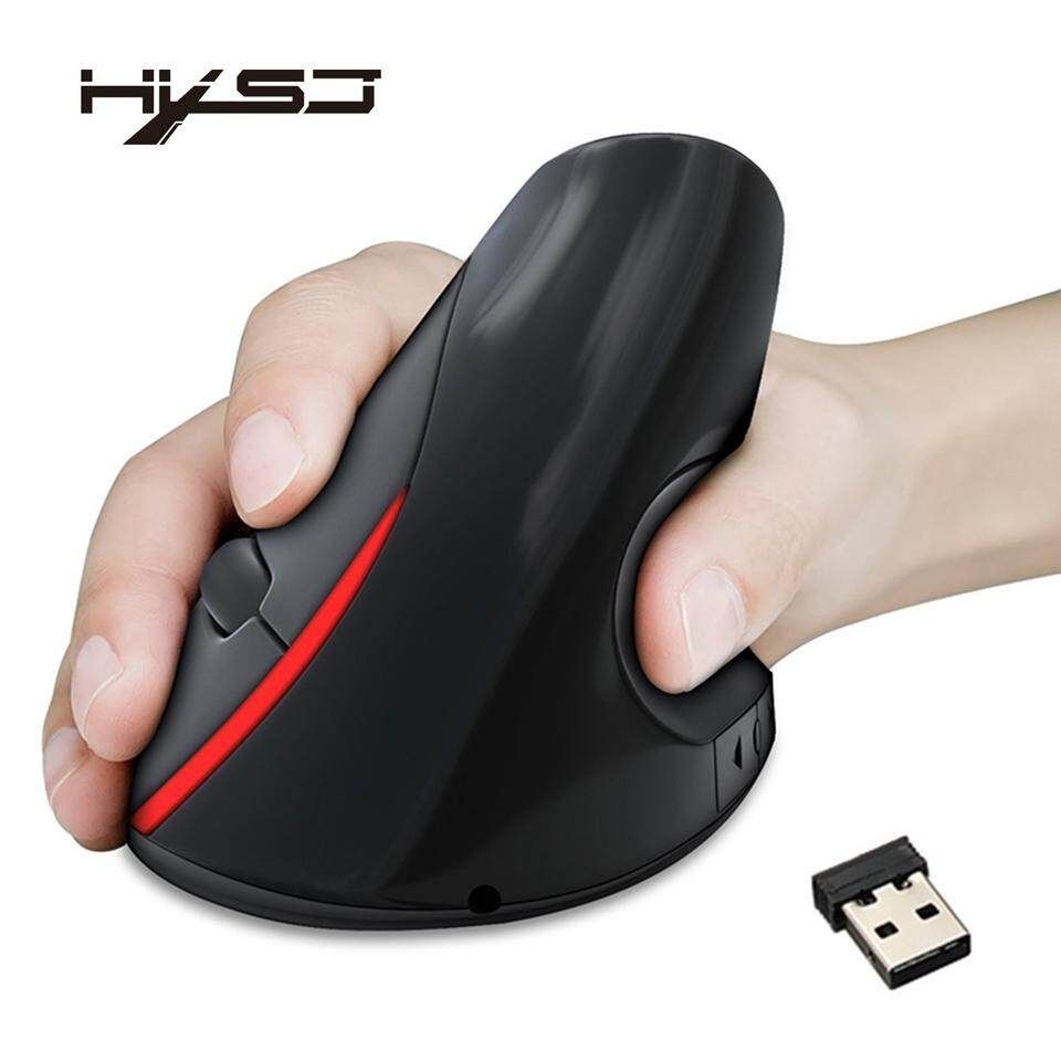 HXSJ A889 2.4GHz Wireless Rechargeable Vertical Gaming Mouse Ergonomic Design 2400DPI Mice