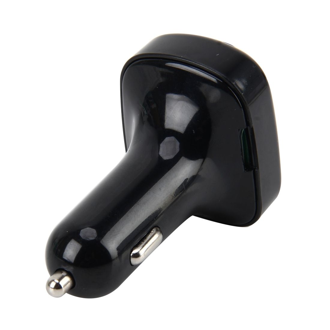 X8 Car MP3 Wireless Stereo Music Player Full Frequent FM Transmitter Wireless Car Charger Adapter With Dual USB Ports Digital Display Support U Disk And TF Card Wireless Headset For Mobile Phone