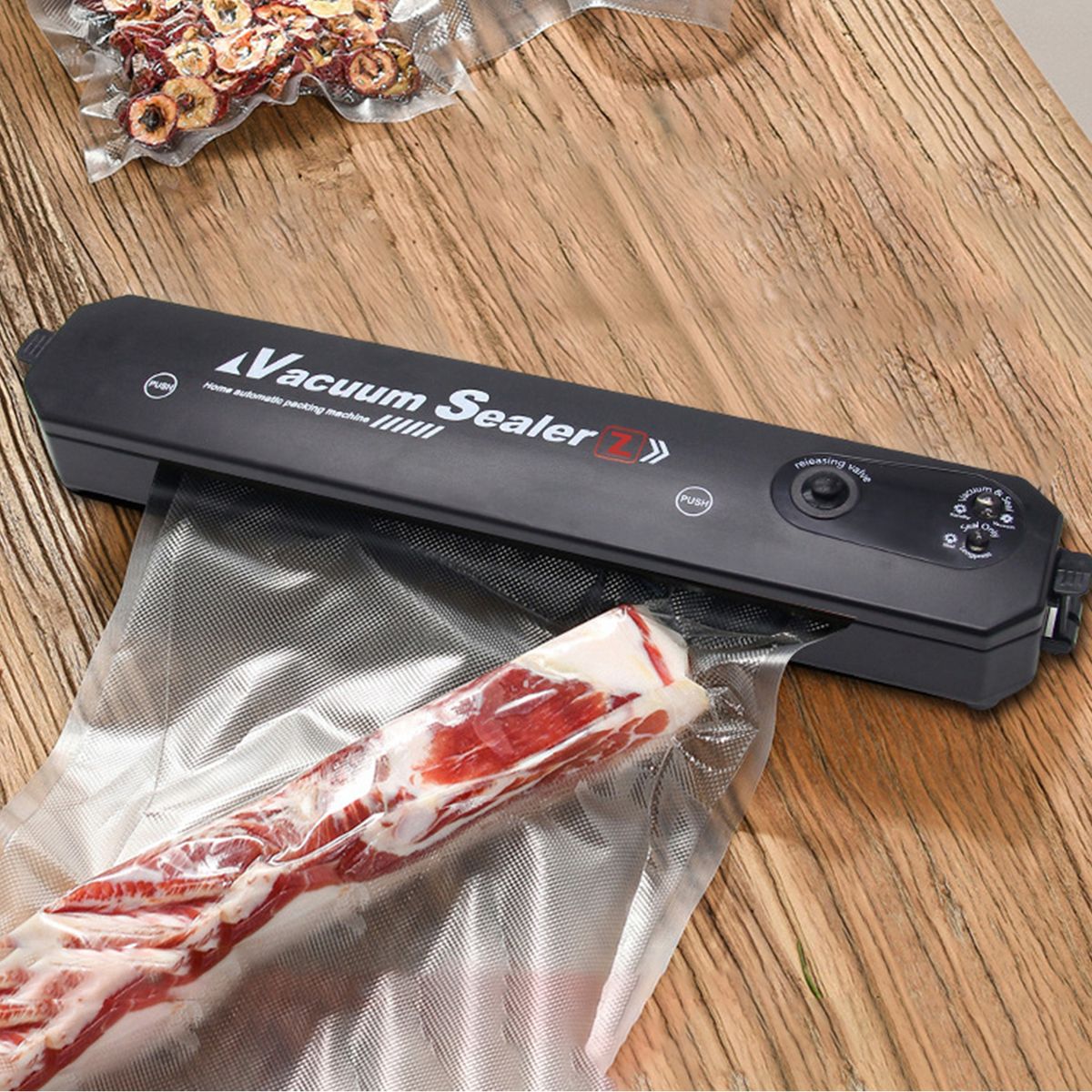 Vacuum Sealer Machine With 10PCS Vacuum Bags Automatic Food