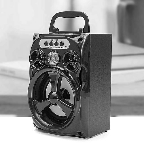 LED Bluetooth Wireless Portable USB/TF/AUX/FM Radio Stereo Outdoor Bass Speaker HT-S
