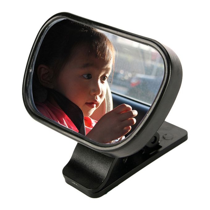 360 Degree Rotary Safety Suction Cup Car Back Seat-Black