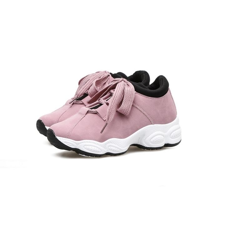 Women's Classic Shake Shoes All-Match Street Sneakers Sneakers (37-40) - Pink