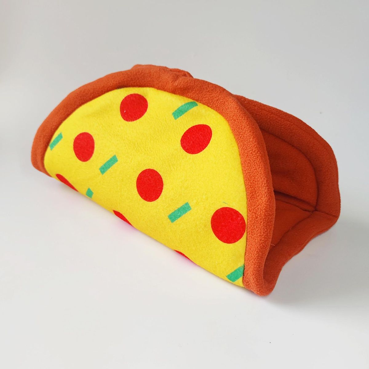 Pet Bed Hamster Guinea Pigs Sleeping Nest House Pet Channel Yellow