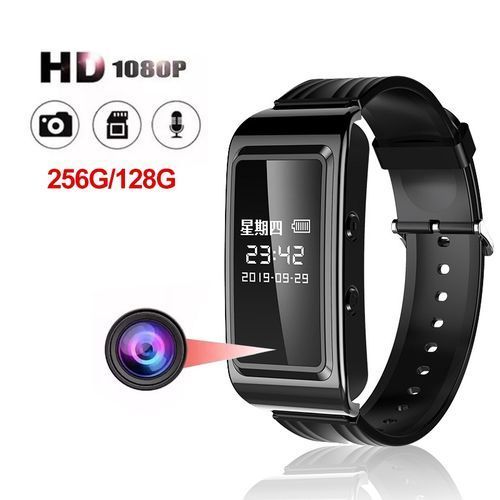 Mini Camera Hd1080p Digital Watch Wearable Camcorder Wristband Sports Dv Rechargeable Portable Monitor Body Cam Video Recorder - Mini Camcorders - -D5 Mini Camera