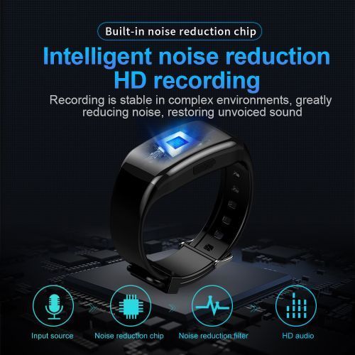 Mini Camera Hd1080p Digital Watch Wearable Camcorder Wristband Sports Dv Rechargeable Portable Monitor Body Cam Video Recorder - Mini Camcorders - -D5 Mini Camera