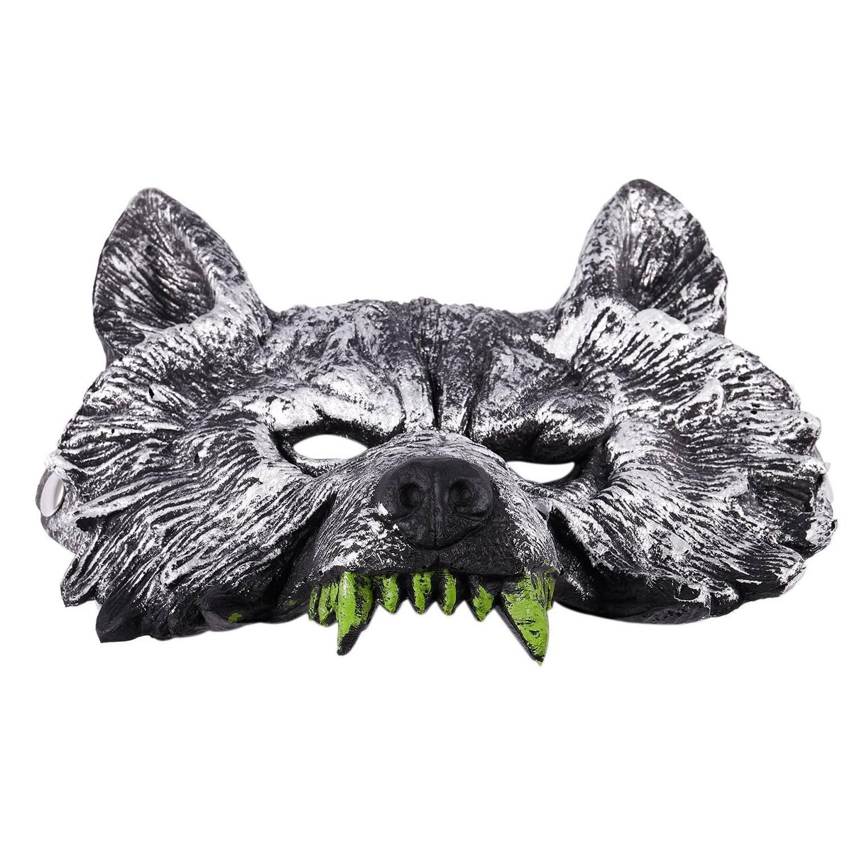 Grey Wolf Head Mask for Cosplay Halloween