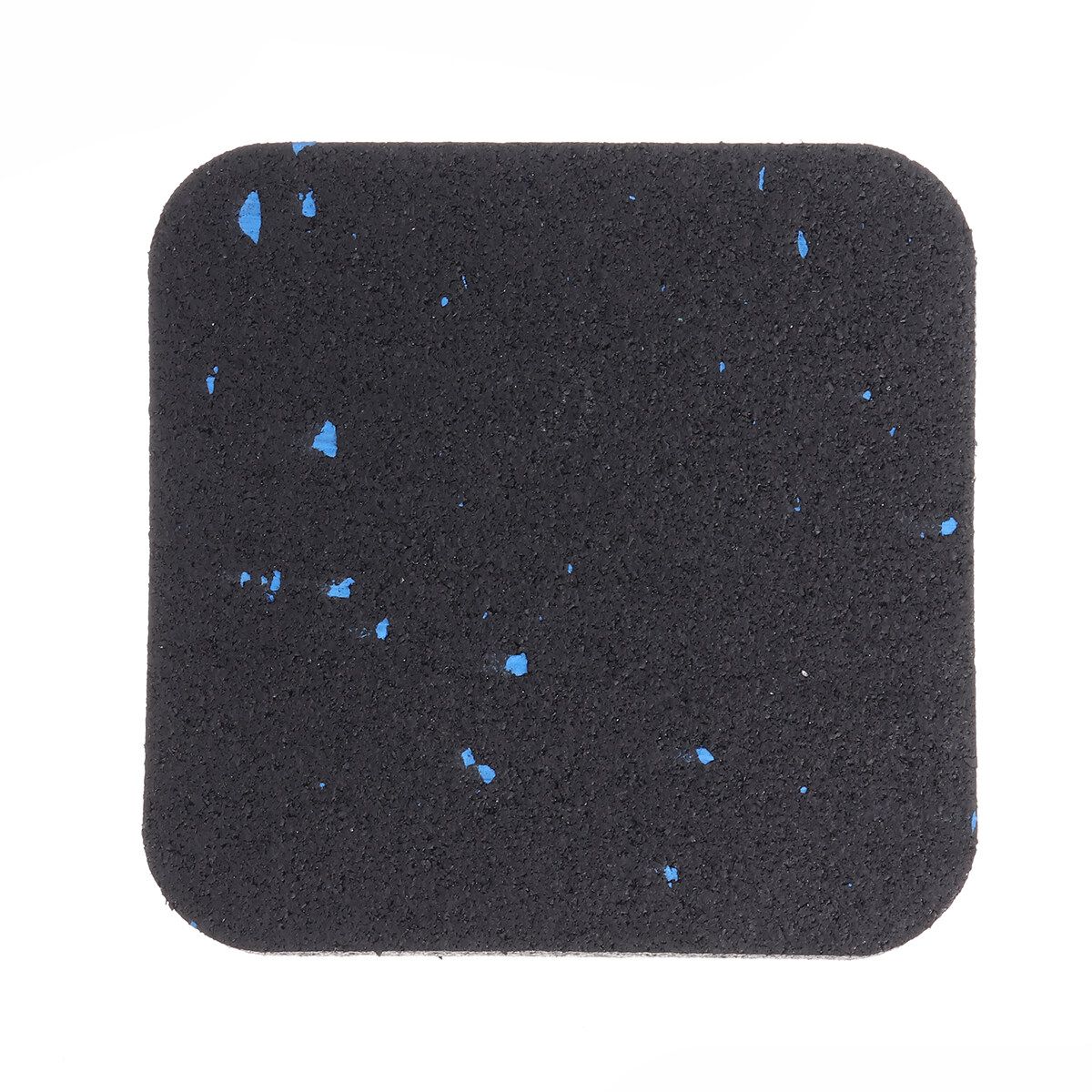 4Pcs/6Pcs Shock Absorbing Waterproof Non-Slip Rubber Pad Fitness 1.0Ply/1.9Ply Thickened Sound Insulation Rubber Cushion Home Treadmill Mat Exercise Mat 6Pcs 1.0ply