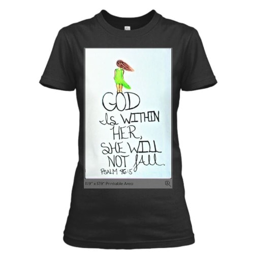 God Is With Her T-shirt