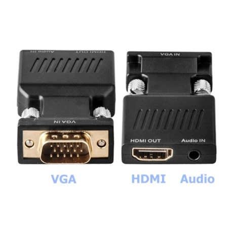 Vga To Hdmi Converter With Audio