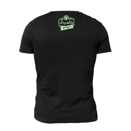 All Is Well Print T-Shirt - Black