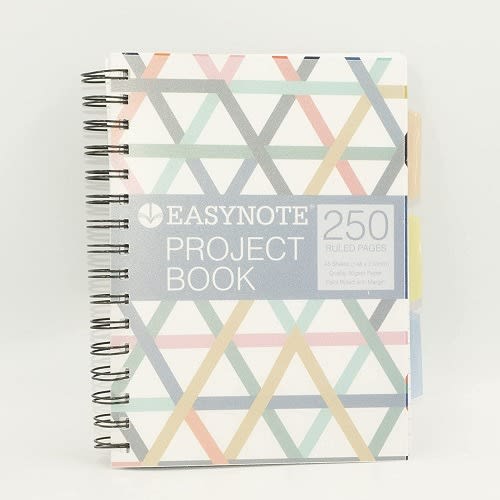 A5 4-in-1 Project Book 250 Ruled Pages