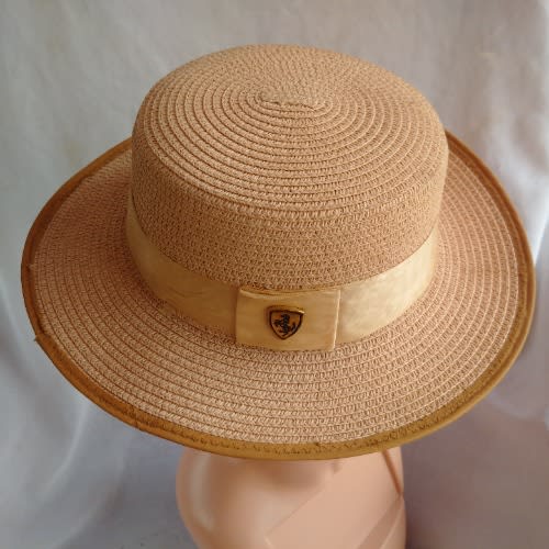 Unisex Niger-delta Fedora Hat - Peach