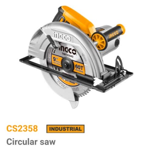 Ingco Circular Saw - 2200W -  9