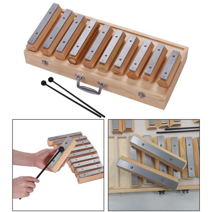 Professional Glockenspiel Xylophone Lovely Bright Sound Sturdy Adults