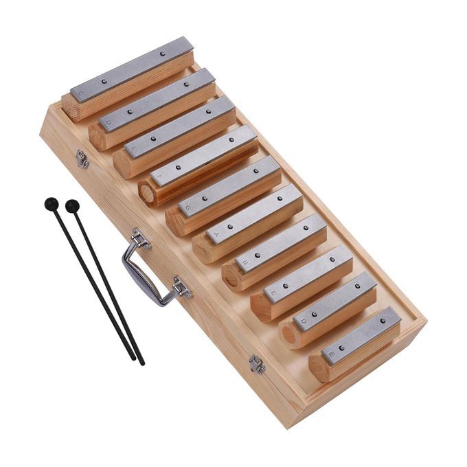 Professional Glockenspiel Xylophone Lovely Bright Sound Sturdy Adults