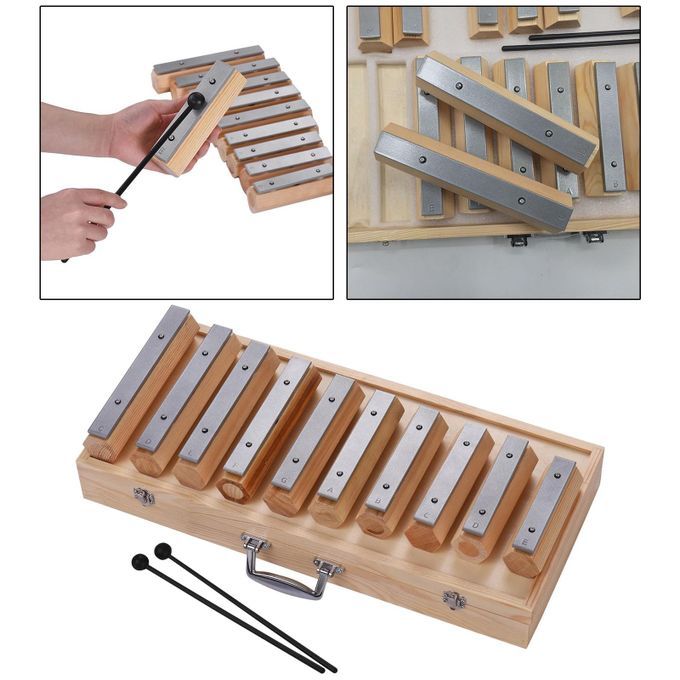 Professional Glockenspiel Xylophone Lovely Bright Sound Sturdy Adults