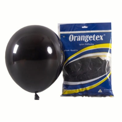 Helium Balloon - 100pcs - Black