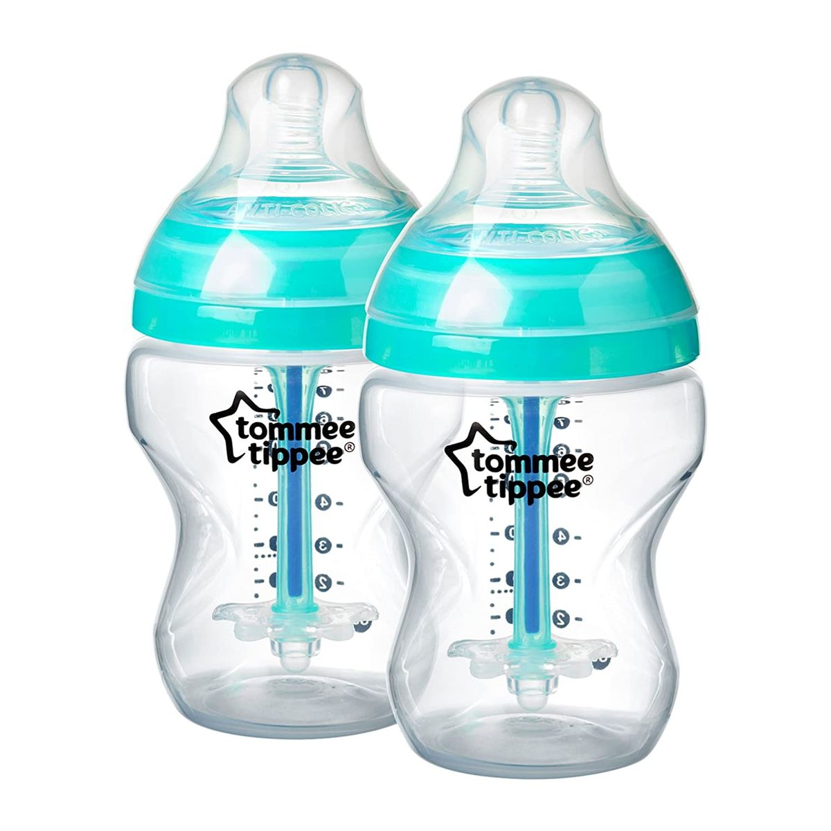 Advanced Anti-Colic Bottles Decorated 260ml 2Pk