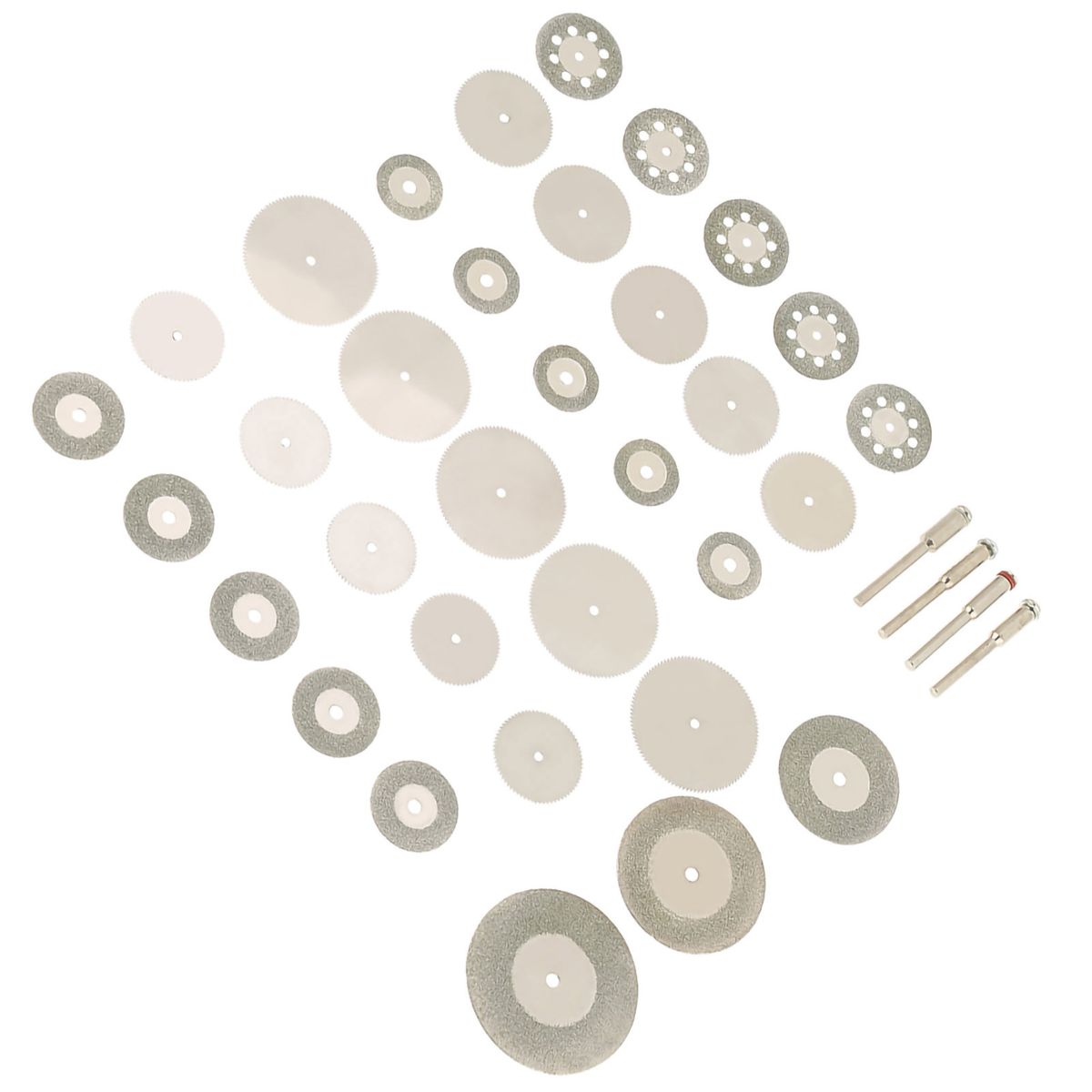 37pcs Diamond Stainless Steel Cutting Disc Saw Blades And