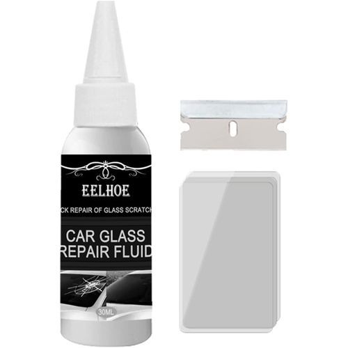 Car Windshield Glass Repair Kit - Vehicle Crack Fix Tool