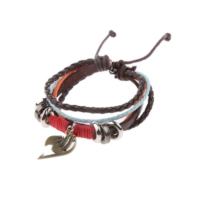 Fairy Tail Guild Logo Pendant Wristband Bracelet Cosplay Costume