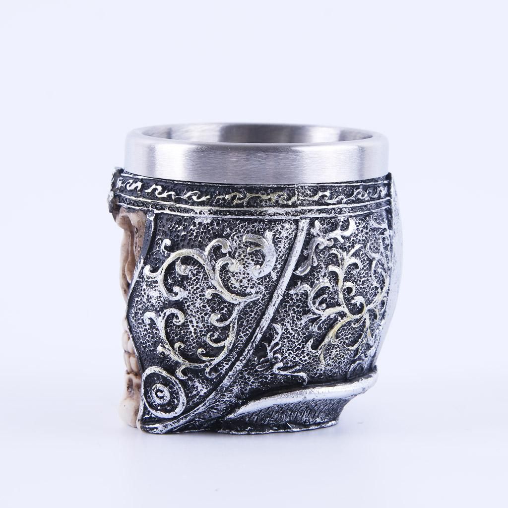 Goblet Resin Skull Decorative Tankard Mug Drinking Cup
