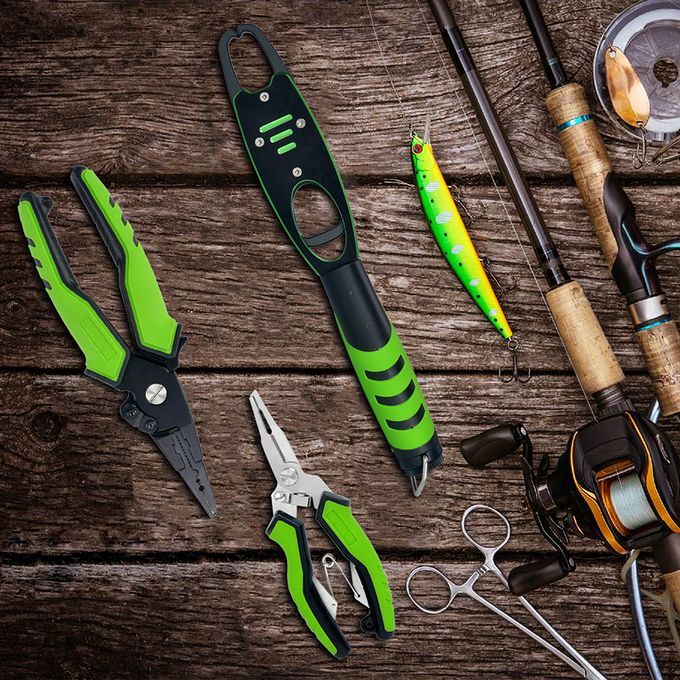 Portable Fish Lip Grabber Gripper Aluminium Alloy Fishing