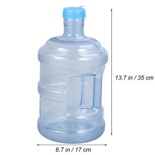 5L Water Bottle Pure Water Bottle Outdoor Fitness Running Pure Water Bottle Sports Mineral Water Bottle PC Bucket With Handle