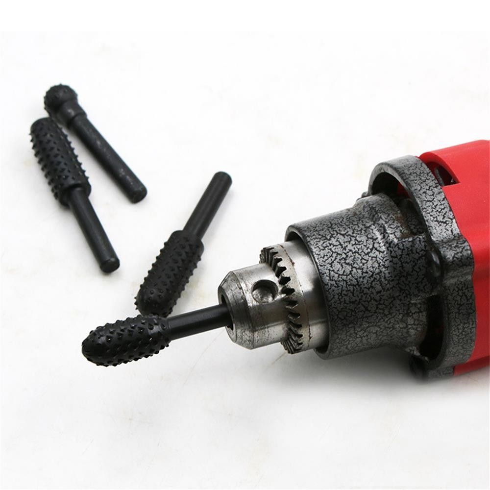 10PCS Rasp File Drill Bits Rasp Set Drill Grinder Drill Rasp