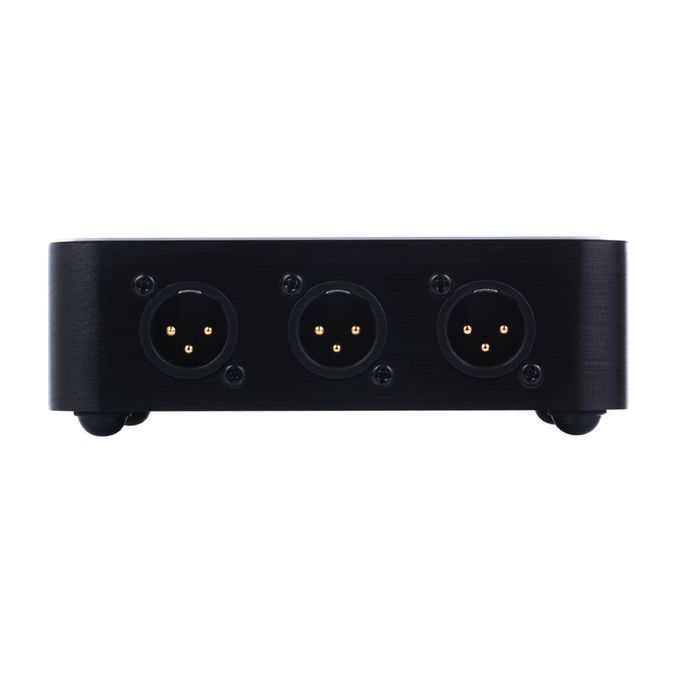 Stereo Audio Signal XLR Balanced 6 Input Switcher Converter Splitter