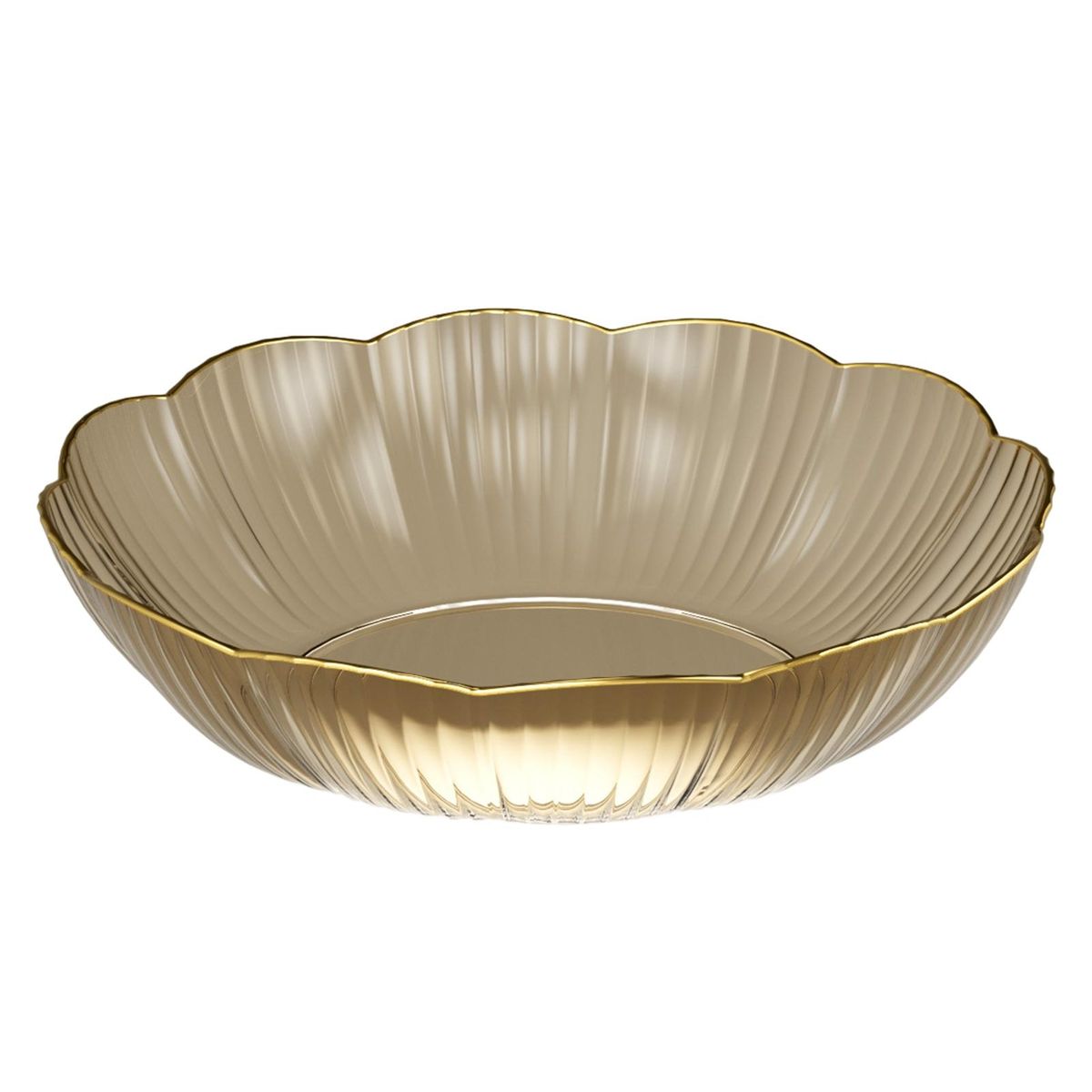 Fruit Dish Fruit Plate Snack Dish Nut Container Counter Organizer Golden