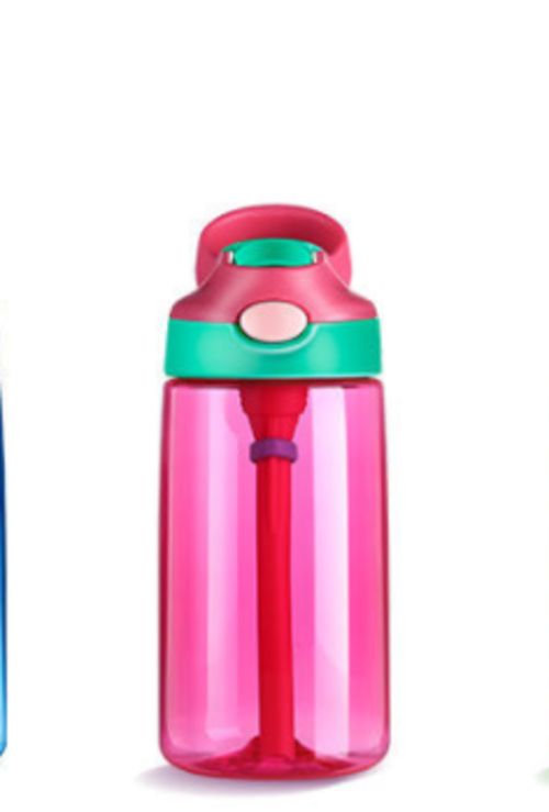 Kids Water Cup Creative Cartoon Baby Feeding Cups With Straws Leakproof Water Bottles Outdoor Portable Children's Cups Drinker