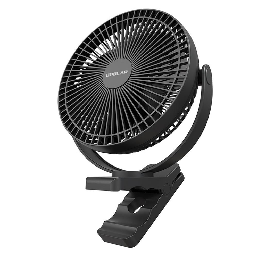 Portable Fan 10000MAh Rechargeable USB Desk Fan Black