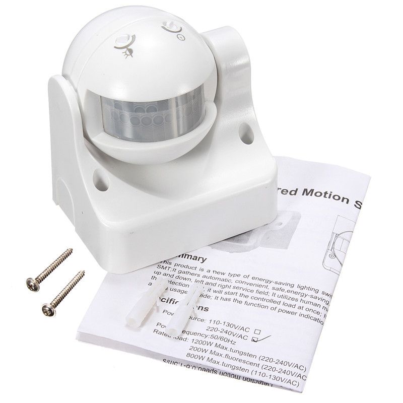 Automatic 220-240V AC 50Hz Corridor Waterproof LED Bulbs