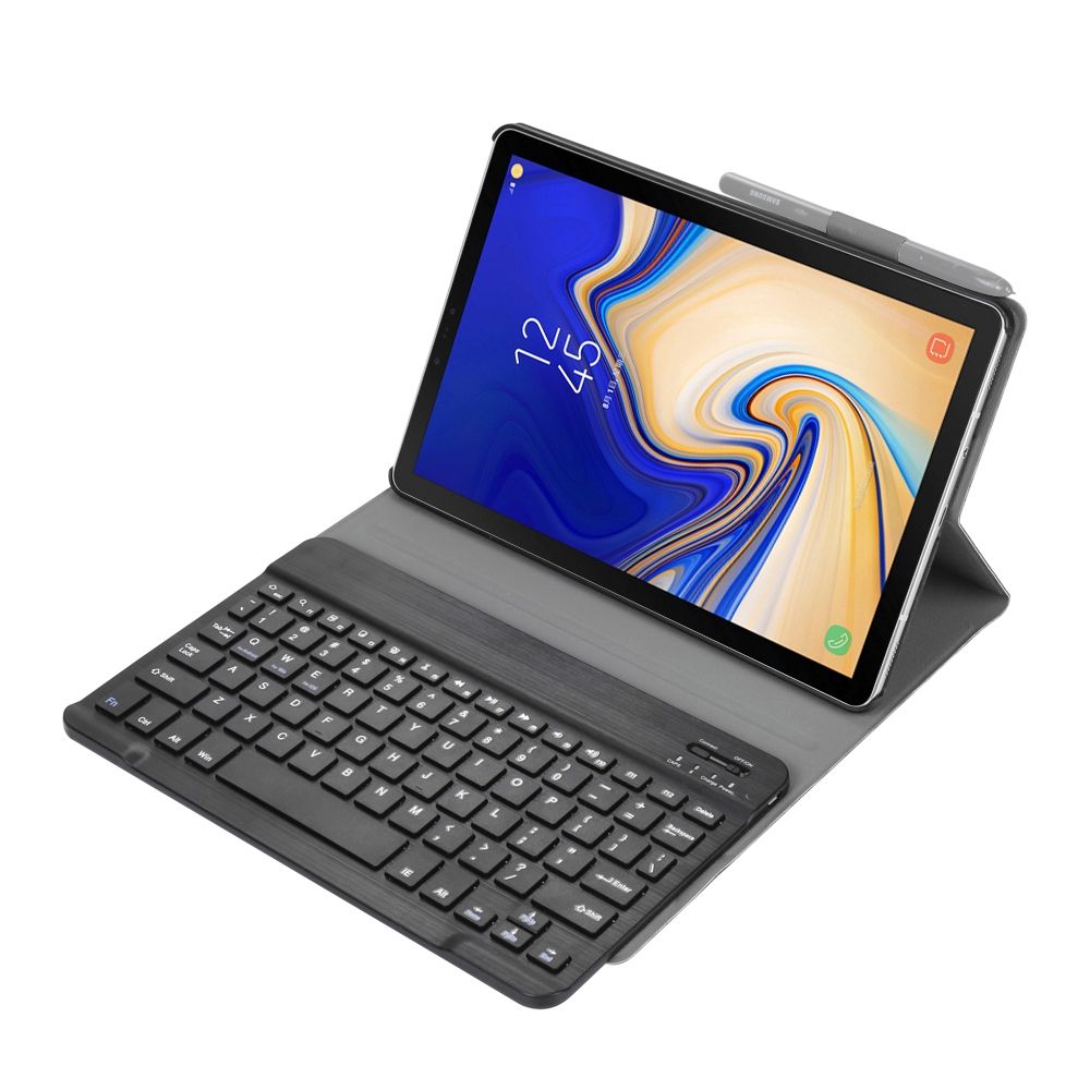 Bluetooth Keyboard PU Case For Galaxy Tab A 10.5 T590 / T595