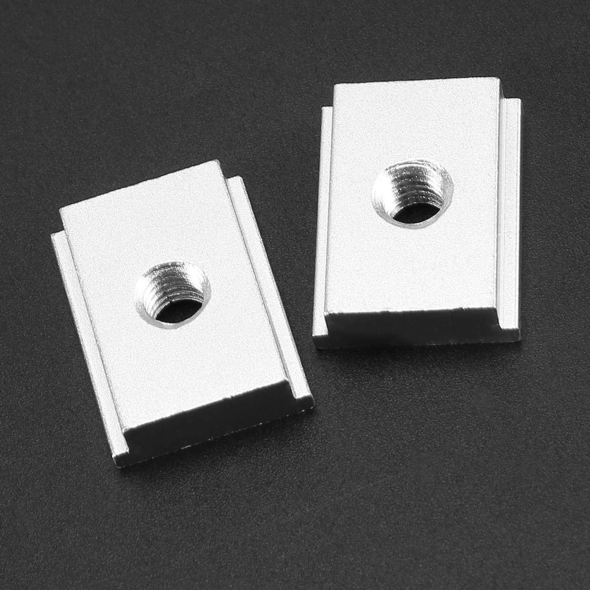 M8 T-Track Slider Sliding Nut Aluminum Alloy T Slot Nut For Woodworking Tool Jigs Screw Slot Fastener 10Pcs