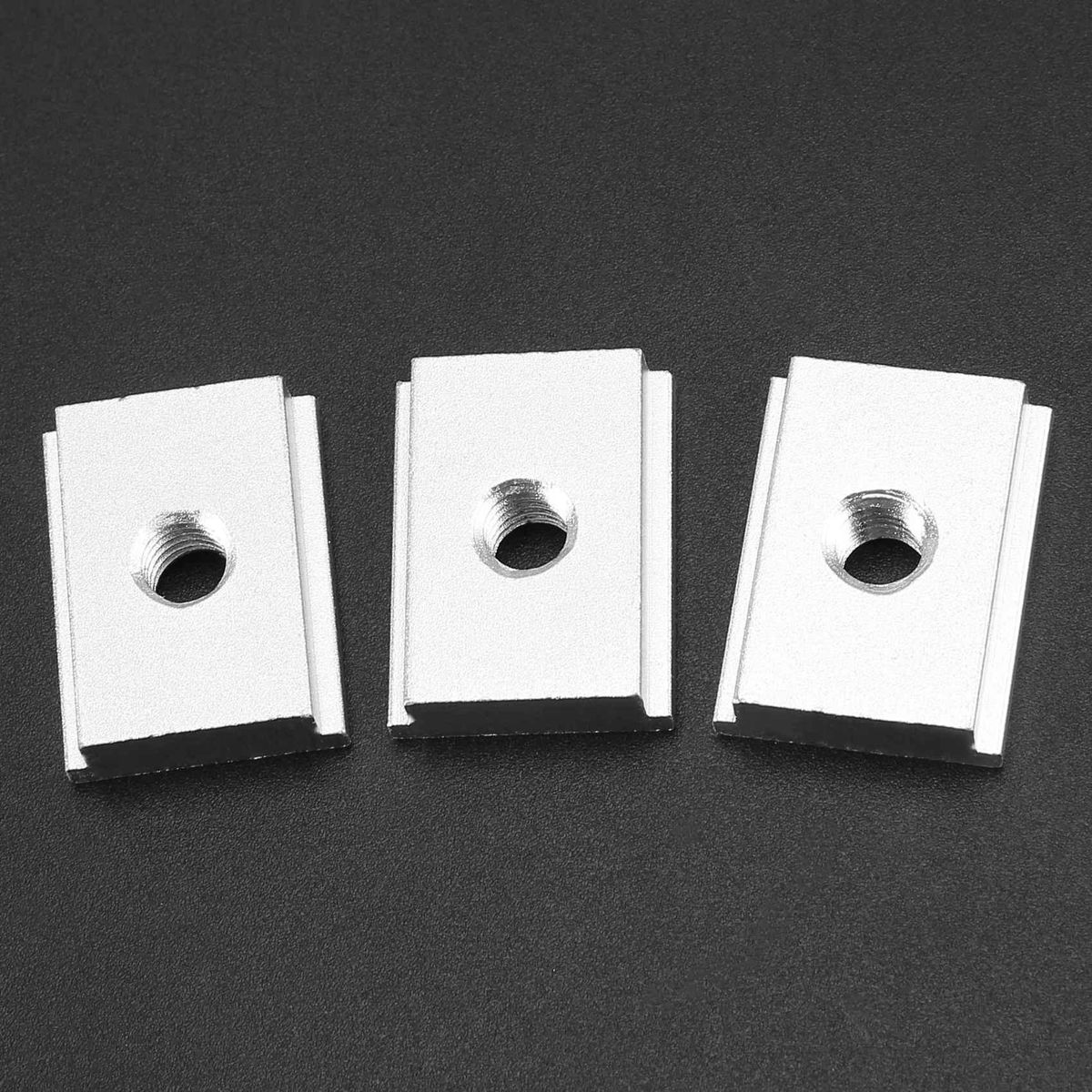 M8 T-Track Slider Sliding Nut Aluminum Alloy T Slot Nut For Woodworking Tool Jigs Screw Slot Fastener 10Pcs